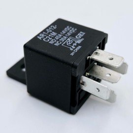 12 Volt 30 Amp 14VDC Multi-Use Relay with Diode for Starter, Fuel Pump, Brake Light, ECM or Ignition: Fits 1991-2007 Harley Touring, Softail, Dyna, FXR, Sportster with Diode - Replaces HD# 31504-91A/B