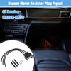 A ABSOPRO Fan Motor Resistor Plug WRK4K-MA59 Replacement