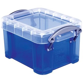 Really Useful Box 0.14 Litre Translucent Blue