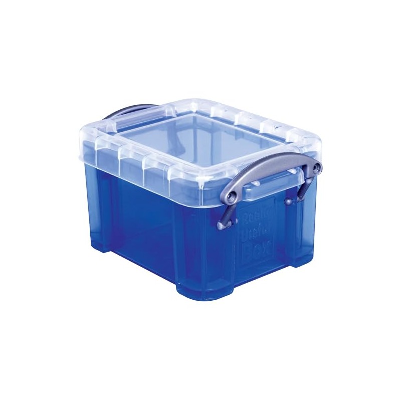 Really Useful Box 0.14 Litre Translucent Blue