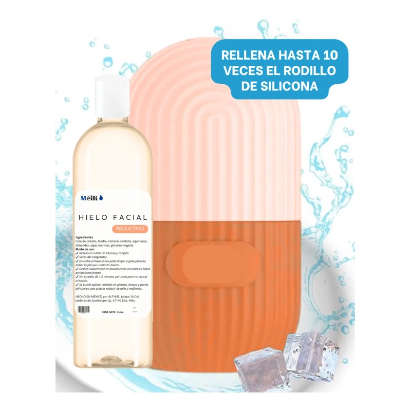 Kit Hielos Faciales Reductivos Reafirmante Hieloterapia