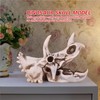Ausla Dinosaur Skull Model Triceratops Dilophosaurus Resin Skull Figure Model