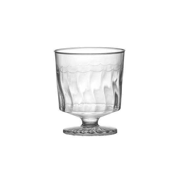 Fineline Settings Flairware Clear 2 oz. One Piece Wine Glass 240 Pieces - “Great for Wine Tastings”