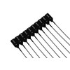 20 X Black Security Tags Numbered Pull Ties Secure Anti-Tamper