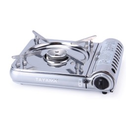 8,000 BTU Stainless Steel Butane Gas Portable Camping Stove
