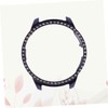 BIUDECO Hollow Out Watch Case Rhinestone Shell Protective Cover Drop