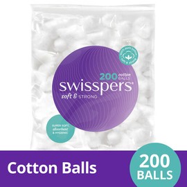 Swisspers Cotton Wool Balls 200 Pack