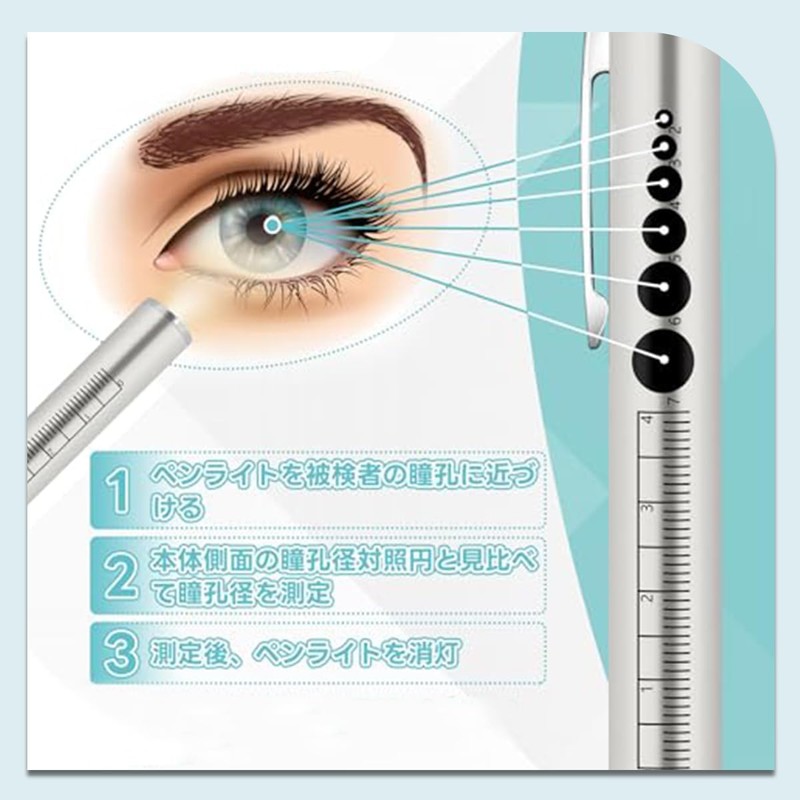 ペンライト LED 懐中電灯 暖色/白色 2色切替 ディスプレイ搭載 デジタル電量表示付き 小型 軽量 USB充電式(ブラック)