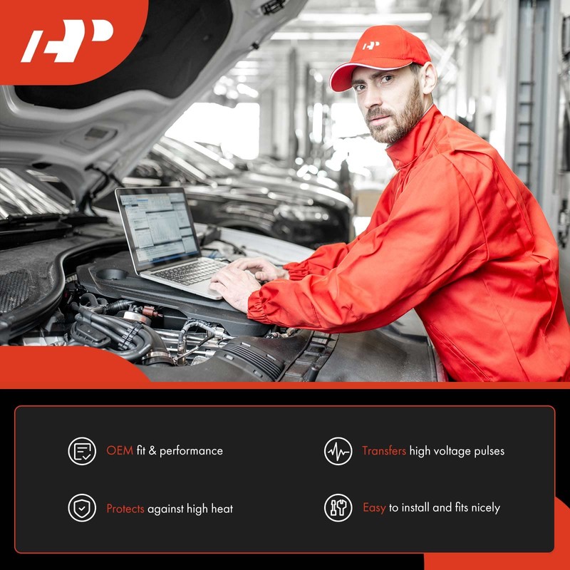 A-Premium Cable de bujía compatible con Volkswagen Jetta 1999, Cabrio