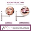 Nicesail 8 Inch Double-Side Wall Mounted Mirror Magnified 10x Makeup