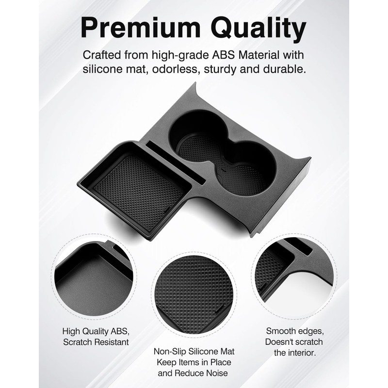 Karltys Maverick Cup Holder Insert Center Console Organizer for 2022