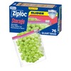 Ziploc Quart Food Storage Bags, Stand-Up Bottom, Easy to Fill,