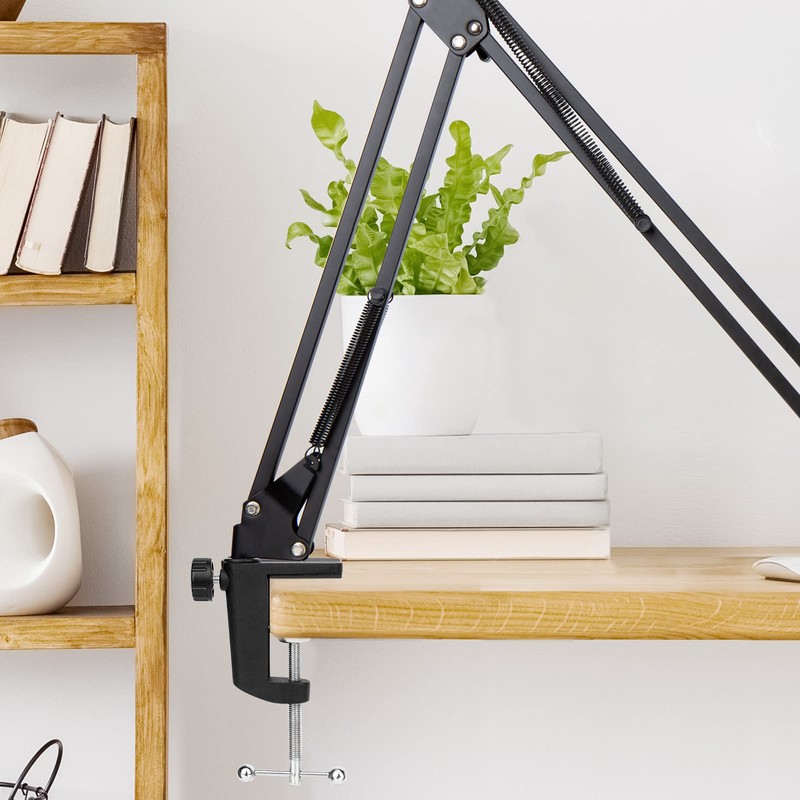 Metal Desk Clamp For Microphone Suspension Boom Scissor Arm Stand