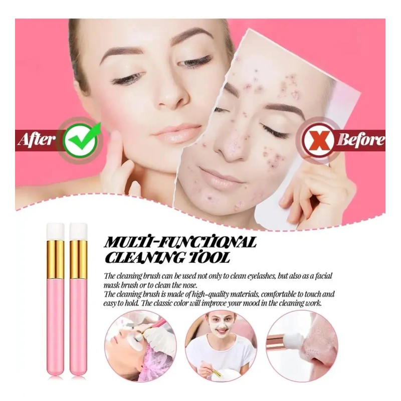 Kit Pestanas Practica Extension Pestañas 1x1 Profesional