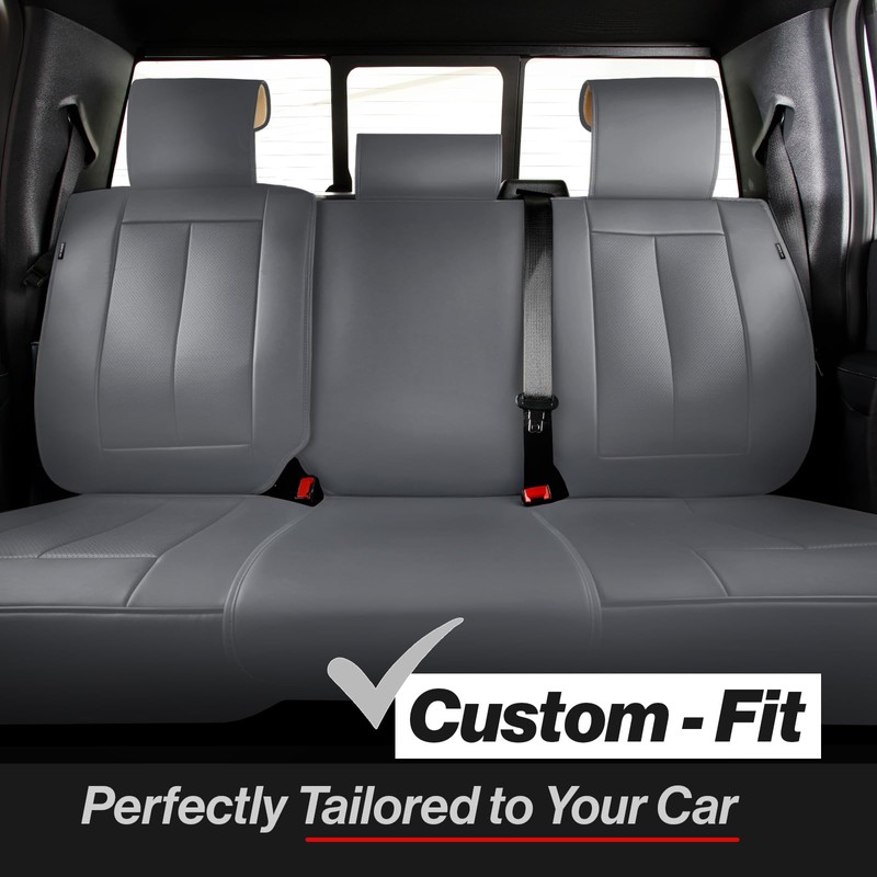 Coverland Custom Car Seat Covers Compatible with 2011-2018 RAM 1500