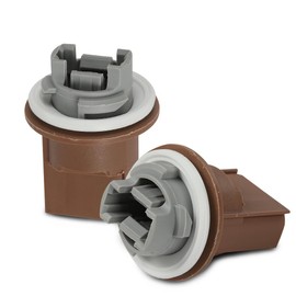 2 Bulb Sockets Headlight Brake Tail Light Turn Signal Compatible with Ford F150 F250 F350 F450 Super Duty 2004-2013/Fit Lincoln Mark LT 2006-2008 2U5Z13411SA