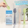 3-Pack Diaper Cream Spatula - Soft Silicone Butt Paste Spatula