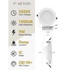 8 Pack 6 Inch Gimbal LED Recessed Lighting with Junction