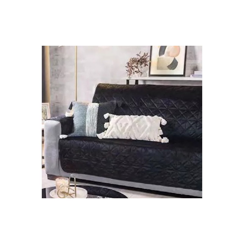 Vianney Funda De Cojin Rectangular Mumbai Beige Textura Elegante