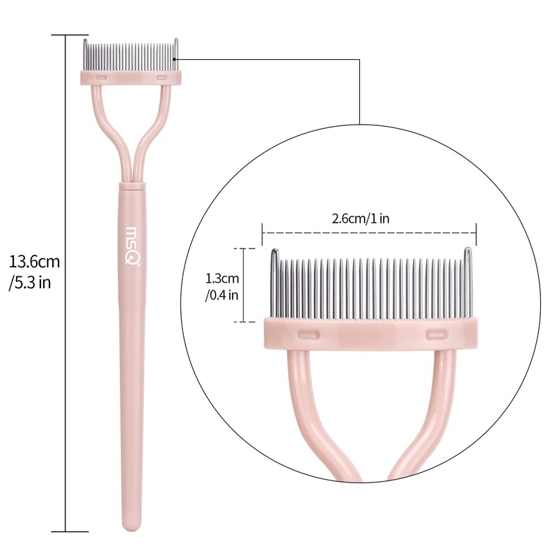 MSQ Eyelash Separator Eyelash Comb Lash Separator Tool Makeup Mascara