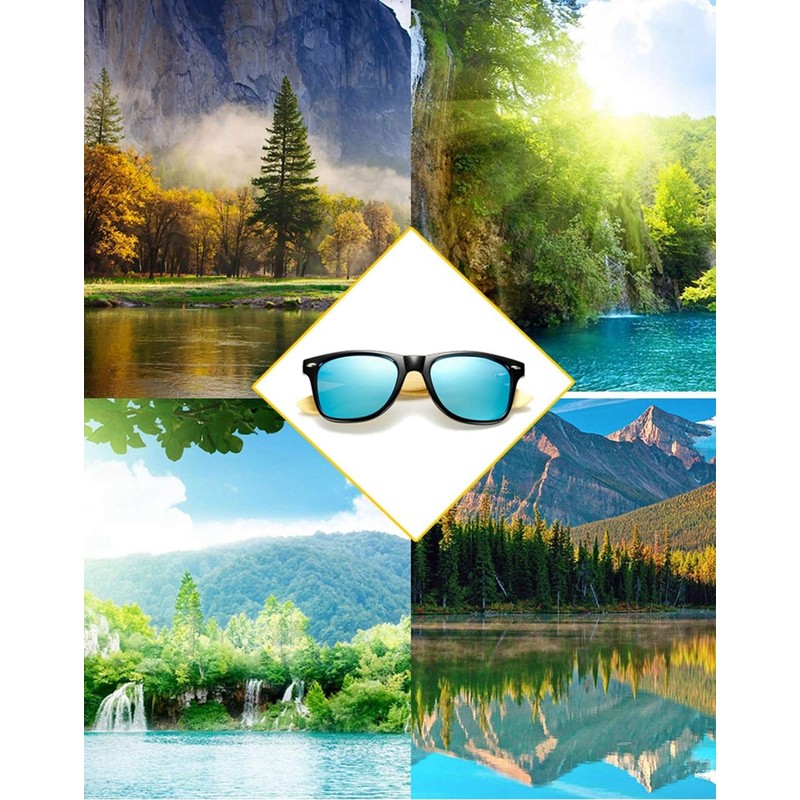 Long Keeper - Gafas de sol polarizadas de madera de