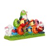 Easter Eggs Bunny Ornament Waterproof Resin Eggs Bunny Centerpiece Adorable