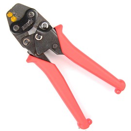 IWISS HS-1MA Bare Crimping Terminal, Bare Crimping Sleeve, Mini Crimping Pliers, 0.05 - 0.1 inch (1.25 - 2.5 mm) 2