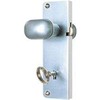 plastik2 Folding Lock with Aluminium Knob - Handle with Lock