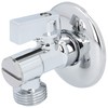 Premium angle valve with filter and rosette DN15 1/2 inch