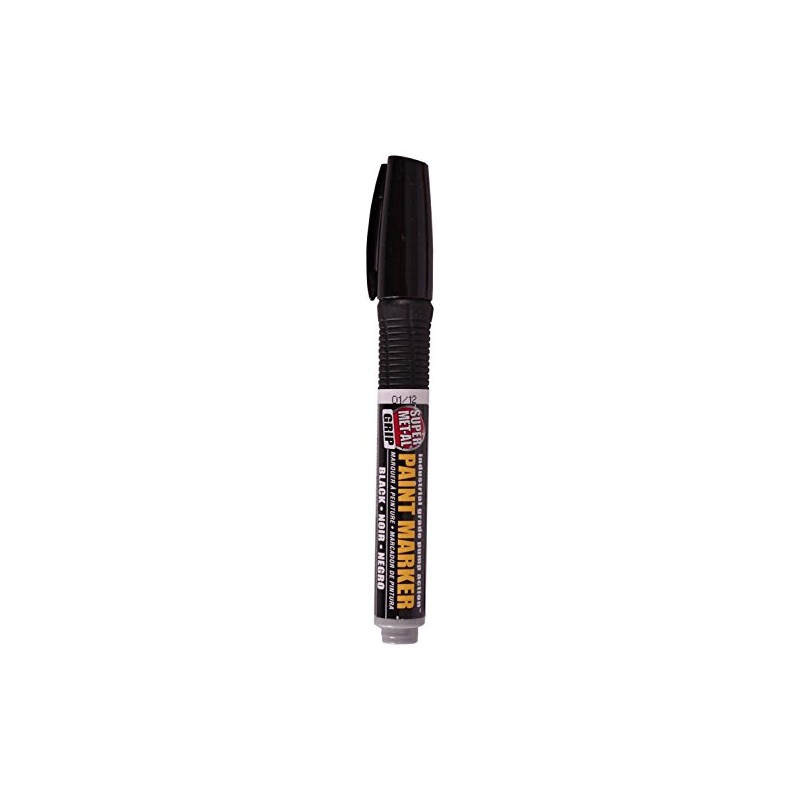 Super Met-Al 04033 Pump Action Oil Base Paint Marker,Black