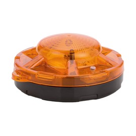 Maxxima SDL-35Y Amber 3.50" Round LED Emergency Flasher Light