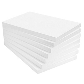 AMZQNART Craft Foam Blocks, 1 in Thick 17x11" EPS Polystyrene Rectangle Foam Blocks Packs of 7 Pcs for Art Sculpting, Sculpture, Modeling, School and Home DIY.