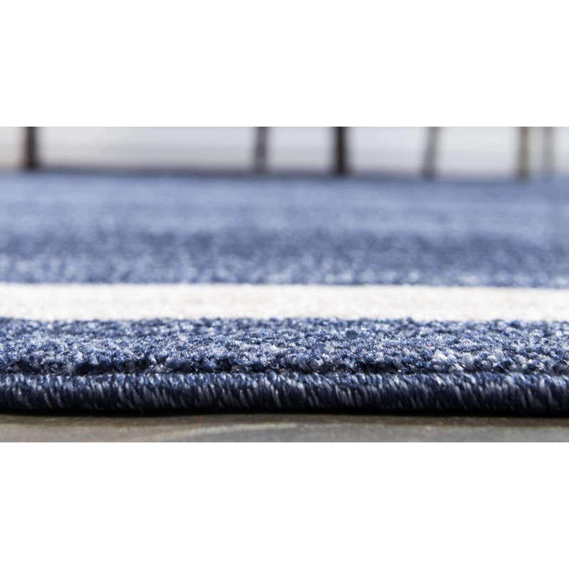 Unique Loom Del Mar Collection Area Rug-Transitional Inspired with Modern