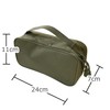 Seekdem SD-PCH01KH Multi Storage Pouch, Khaki, Size Just the Right