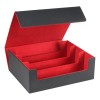 Caja Para Mazo De Cartas, Soporte Para Tarjetas Negro Rojo