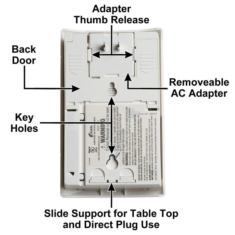 Kidde Nighthawk AC Plug-in Operated Carbon Monoxide Alarm with Digital