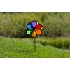 In the Breeze 2744 Double Dazy Flower Wind Spinner, 10",
