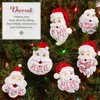 Bucilla, Holiday Greetings, Felt Applique 6 Piece Ornament Making Kit,