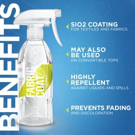 GYEON Q² FabricCoat 120ml Hydrophobic Fabric Protectant