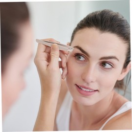 TOVINANNA 4pcs Eyebrow Grooming Tools Set Brow Clip Tweezers Eyebrow Spoolie Hair Removal Tools for Women Men