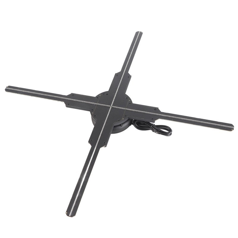 3D Hologram Fan 45cm 4 Blades 3D Holographic Projector Video