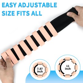 Pilates Wrist Ankle Weights for Women Set of 2(0.5Lbs Each/1Lbs Each), Adjustable Wrist Ankle Weights for Pilates,Walking, Yoga, Swimming, Cardio, Aerobics, Gym