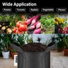 iPower 5 Gallon 10 Pack Grow Bags Nonwoven Fabric Pots