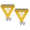 Aolyty Solar Warning Light, LED Flashing Safety Light Reflective Sticker,