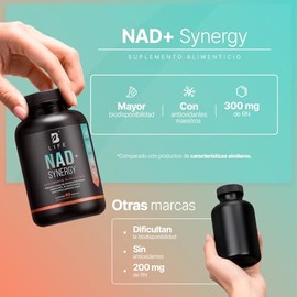 B Life Nicotinamida Ribosa con Betaína 60 cápsulas NAD + Synergy