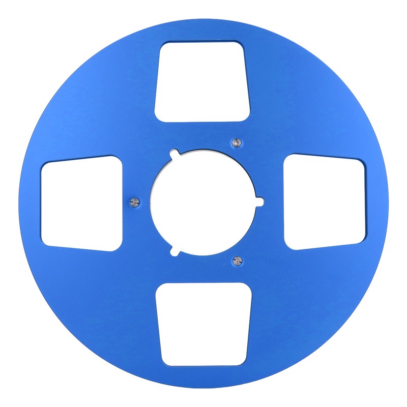 1/4 10.5 Inch Empty Tape Reel 4 Hole Aluminum Alloy