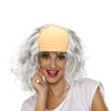 PACKOVE Peluca Cabello Falso Calva Blanca Accesorio De Cosplay Disfraz