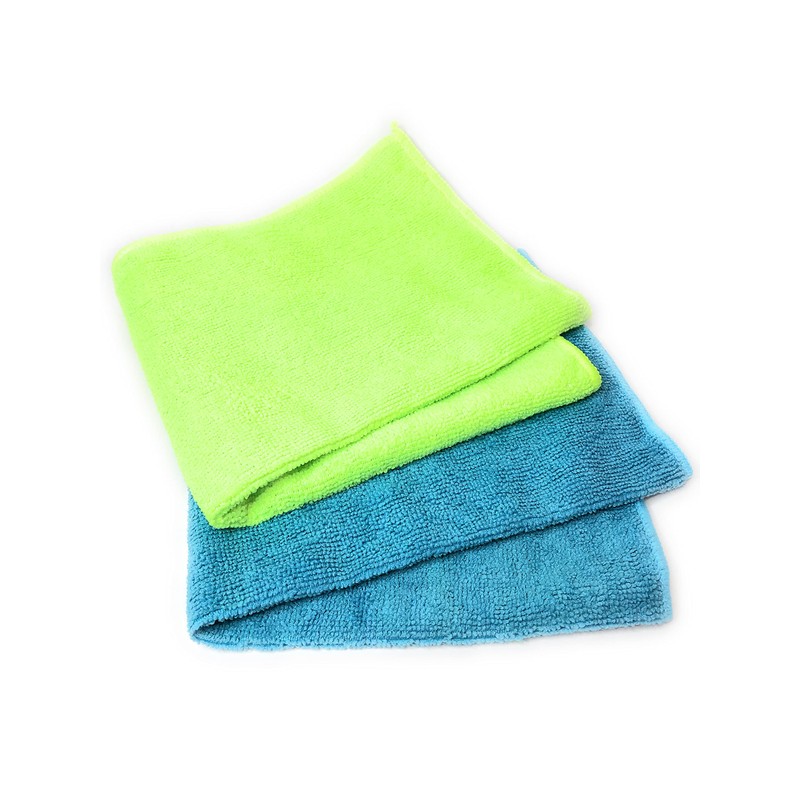 Driver's Choice Microfiber Cleaning Towels, 2 piece, 14in x 16in
