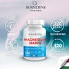 Bandini® Marines Magnesium + Vitamin B6 | 120 Capsules, 200