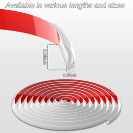 RV Rain Gutter,PVC Plastic drip Guides,for Cars, Vans, caravans, roof rainwater Diversion Strips, Flexible J-Shaped Decorative moldings. (16 ft, White)